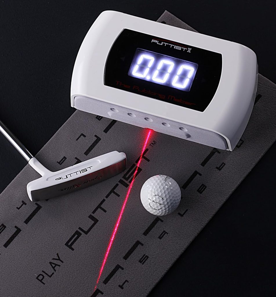 PUTTISTs PUTTIST II Newest Digital Putting Trainer (60FEET or 20 Meter/Yard Rechargeable) The 1st Putting Meter in Golf, 3-putt Killer ! The Zeroth Green.