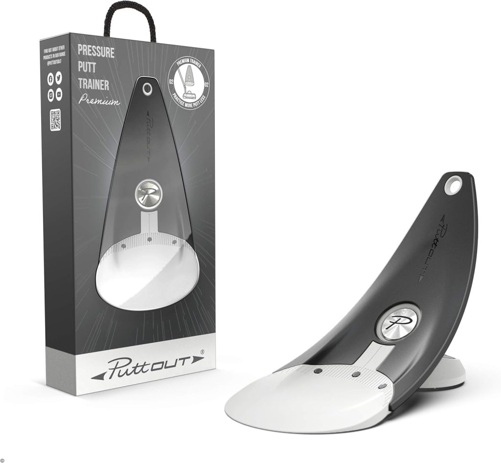 PuttOUT Premium Pressure Putt Trainer - Perfect Your Golf Putting